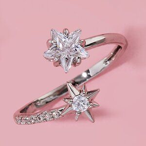 Star ring by Charmed Aroma,  size 6, Celestial Ring Collection